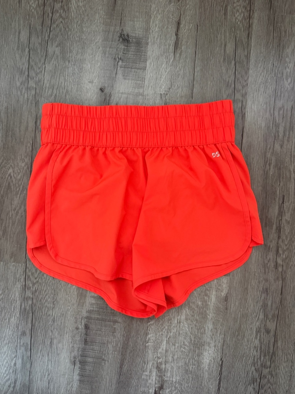 DSG Women’s Athletic Shorts in Vibrant Coral